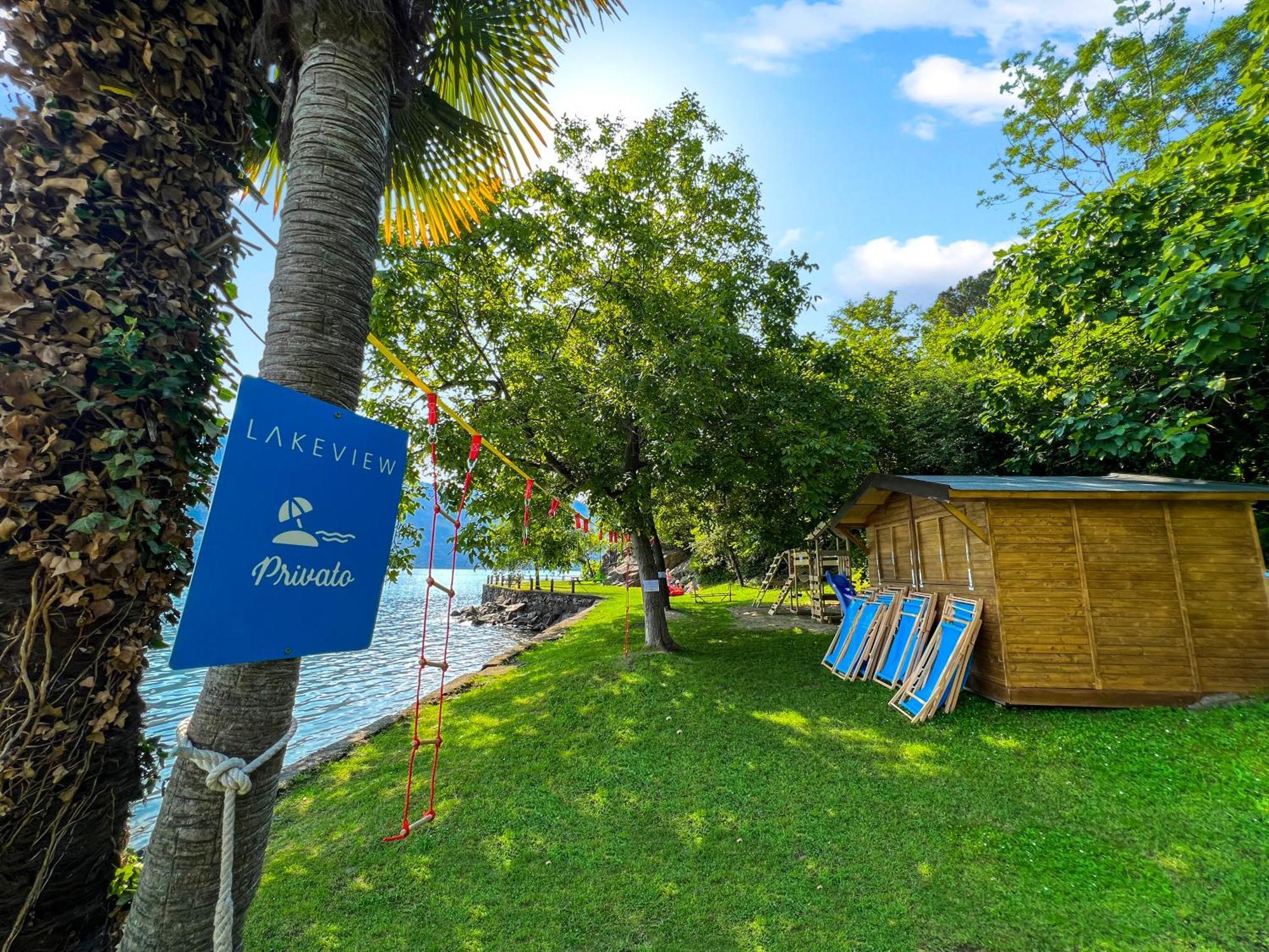 Lakeview Cannobio Camping & Resort Exterior foto
